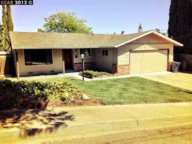 Property Photo:  249 Escondido Dr  CA 94553 