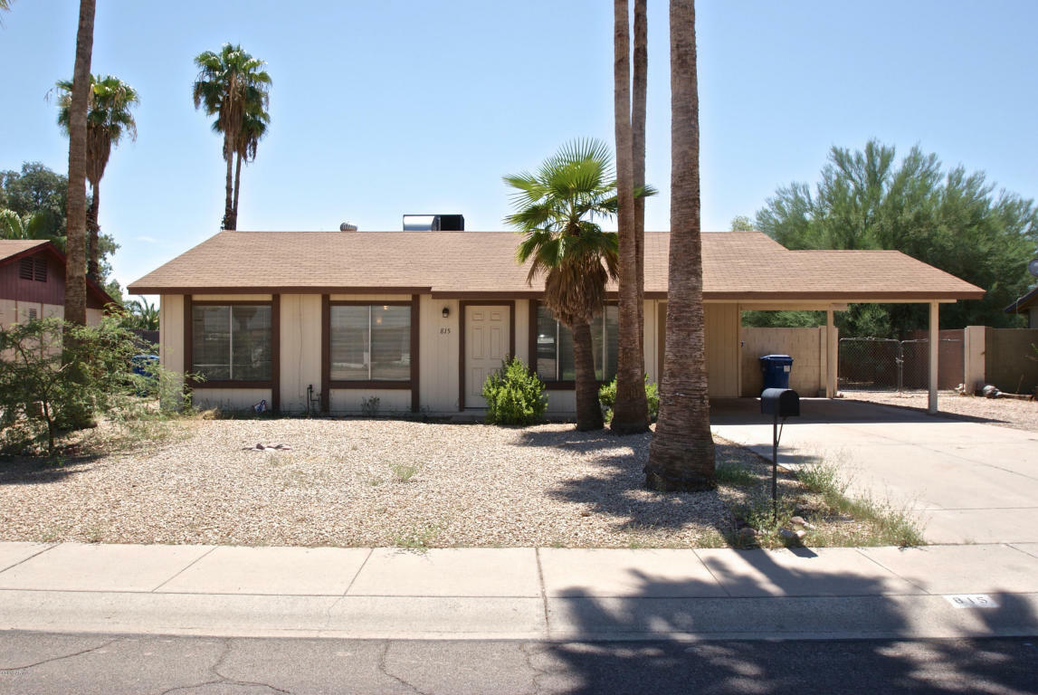 Property Photo:  815 W Westchester Avenue  AZ 85283 