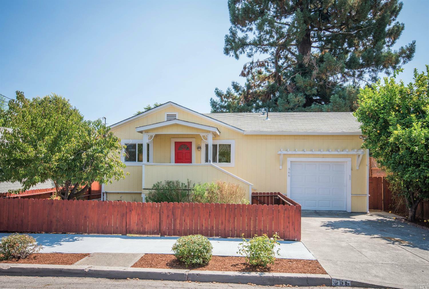 Property Photo:  566 Monroe Street  CA 94559 