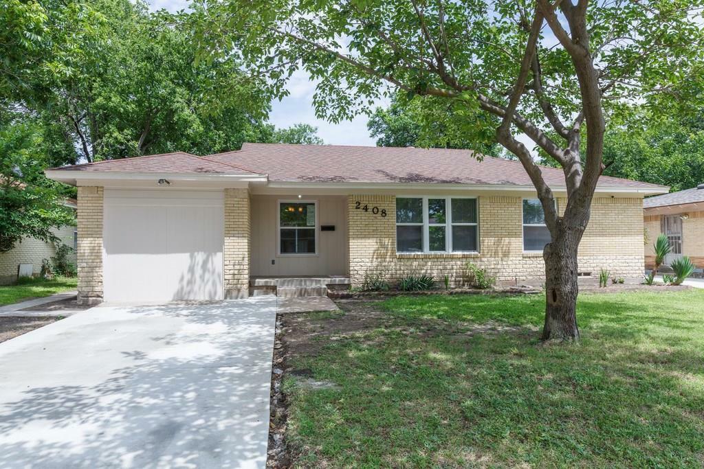 Property Photo: 2408 Utica Drive TX 75227