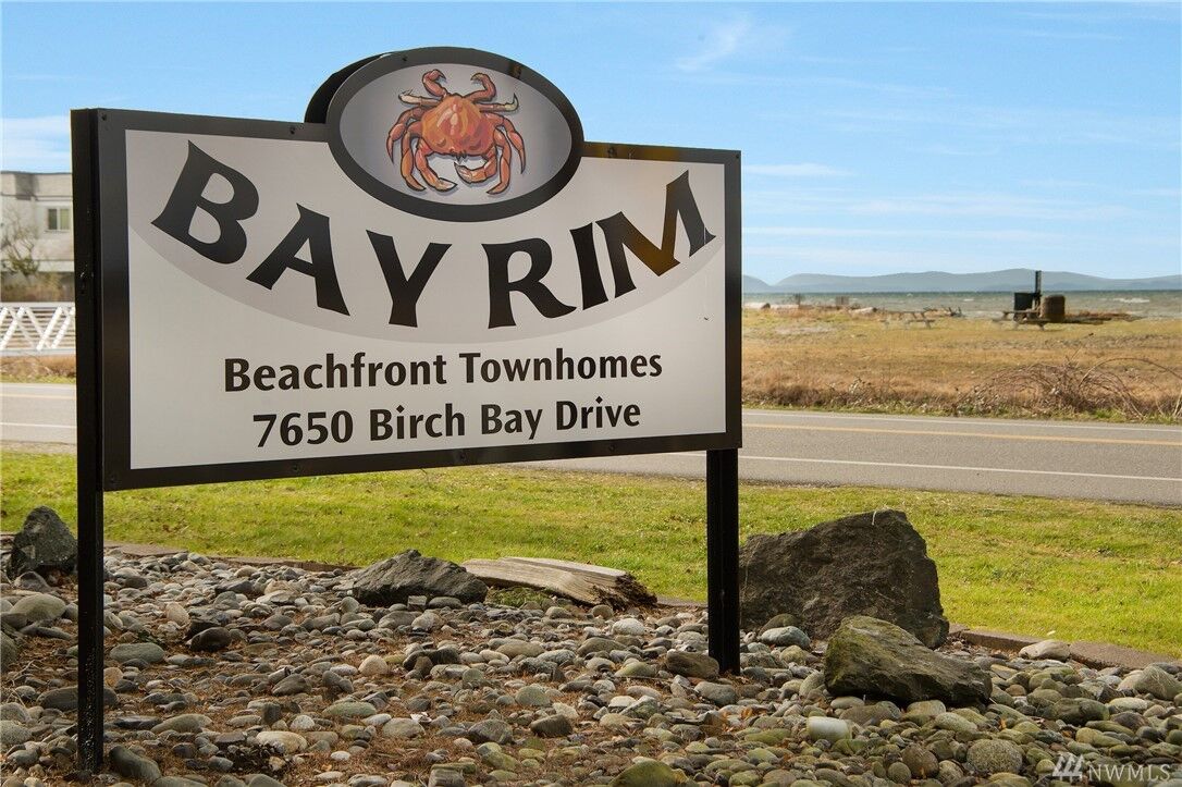 Property Photo:  7650 Birch Bay Dr F1  WA 98230 