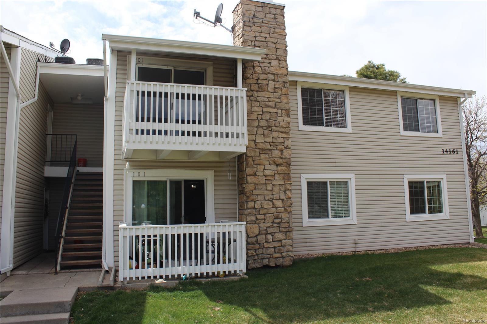 Property Photo: 14161 East Jewell Avenue Unit 201 CO 80012