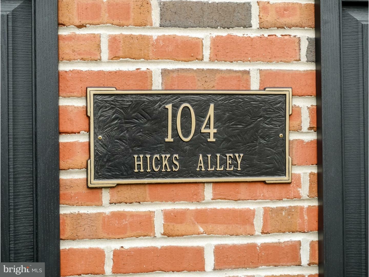 Property Photo:  104 Hicks Alley  PA 18940 