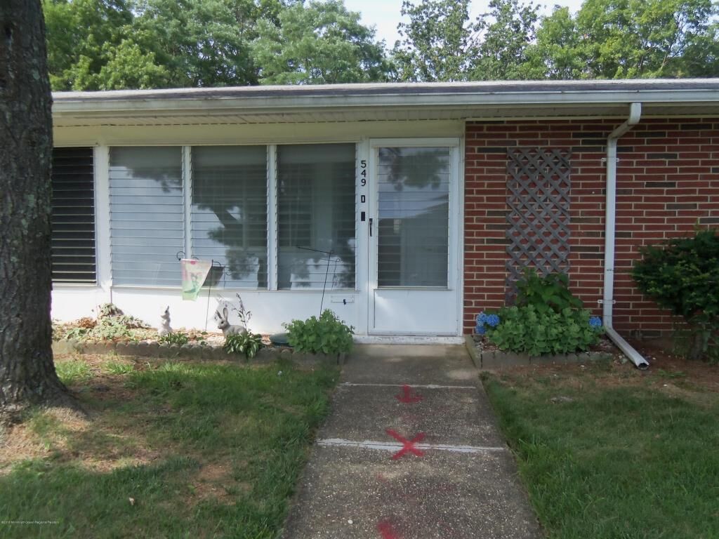 Property Photo: 549D Sheffield Court NJ 08701