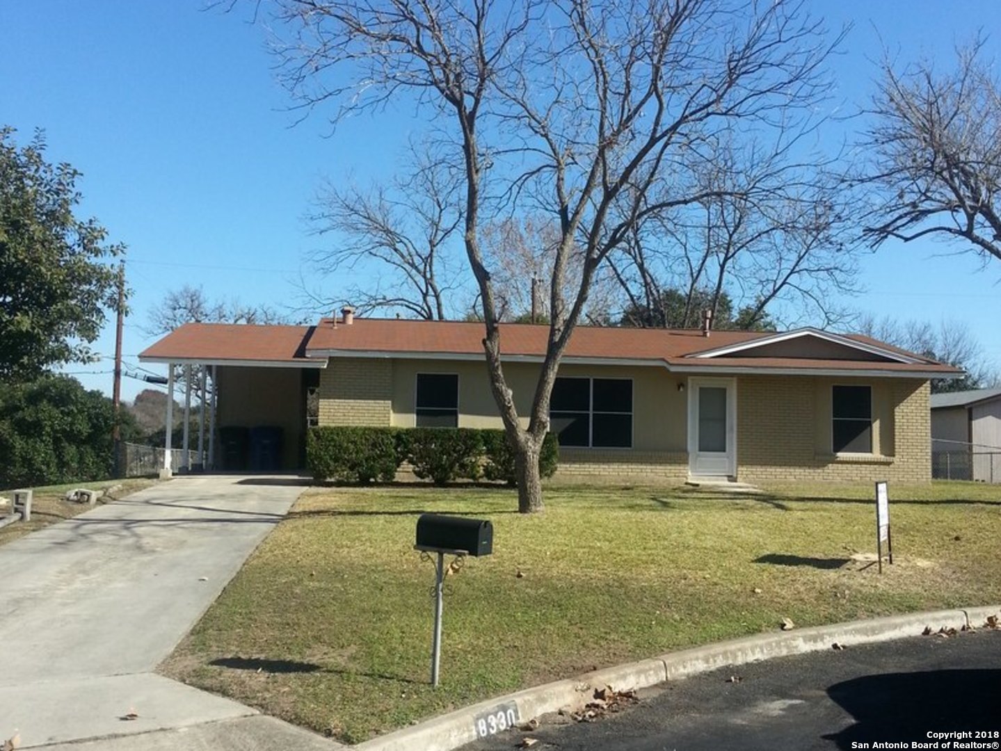 Property Photo: 8330 Briargate Dr TX 78230