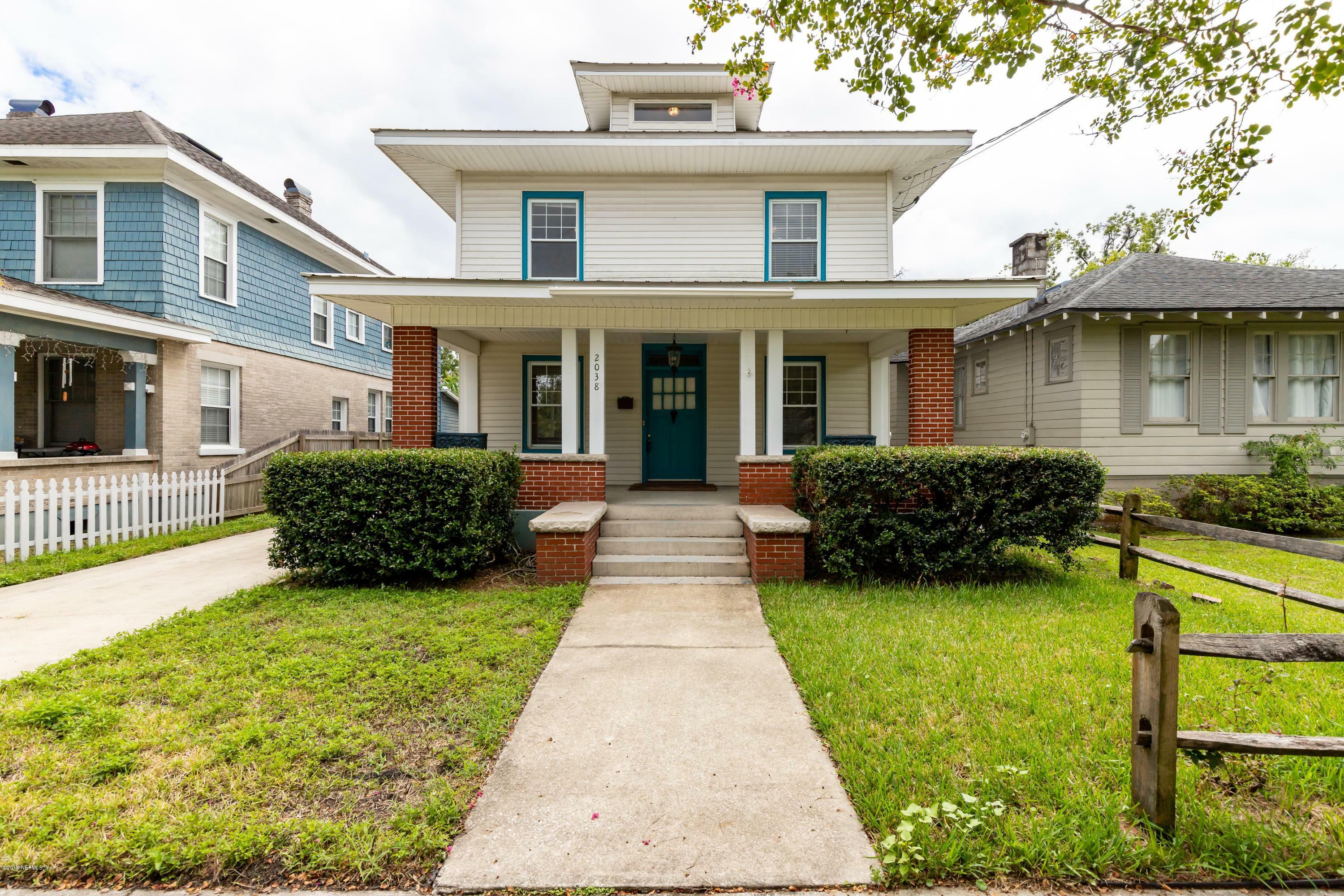 Property Photo:  2038 College Street  FL 32204 