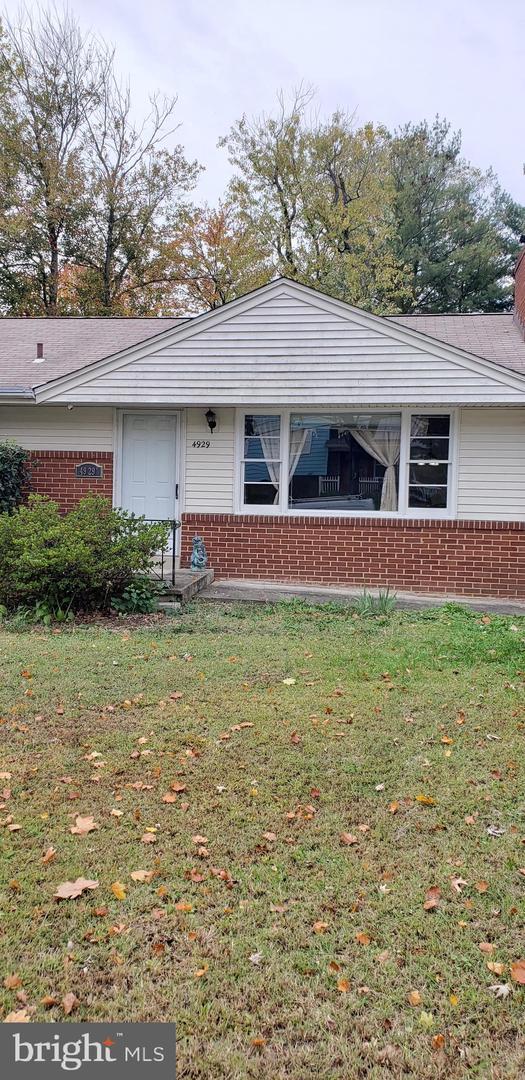 Property Photo: 4929 Harford Avenue MD 20705