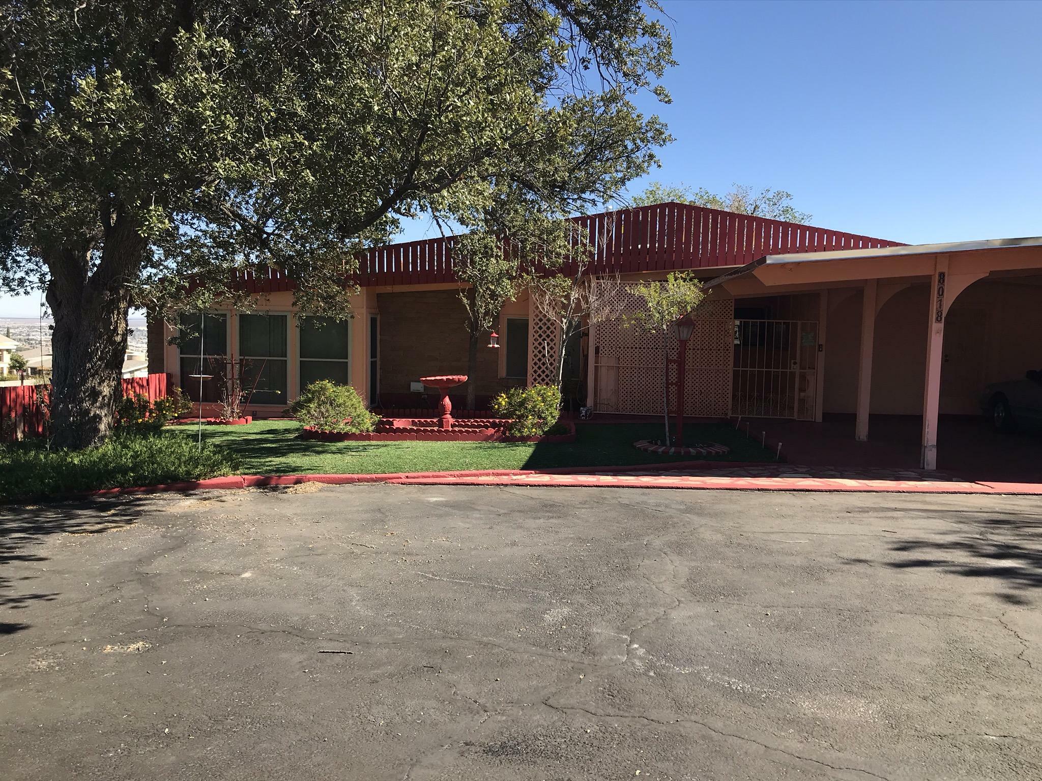 Property Photo:  8018 Tonto Place  TX 79904 