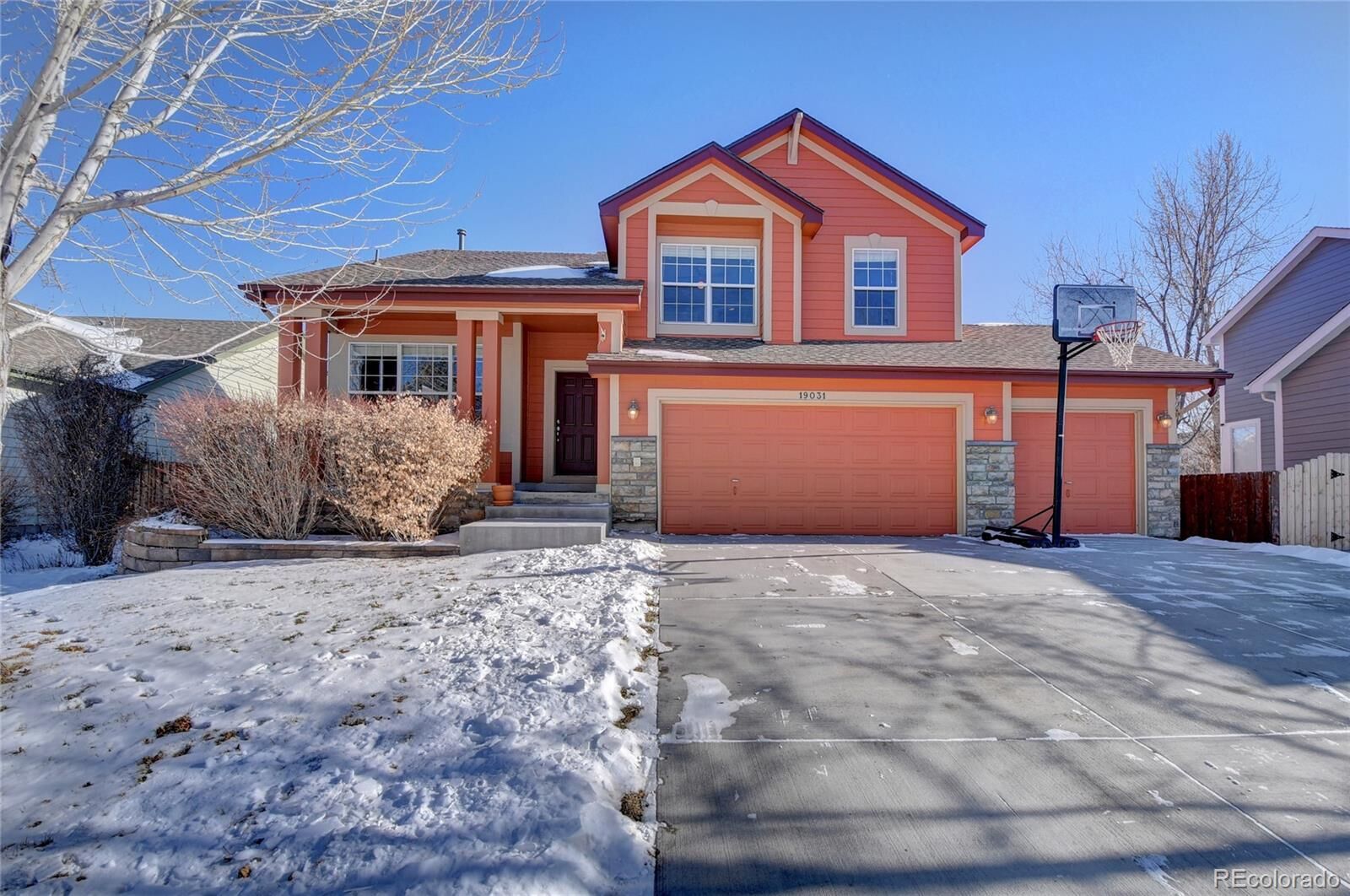 Property Photo: 19031 E Hollow Creek Drive CO 80134