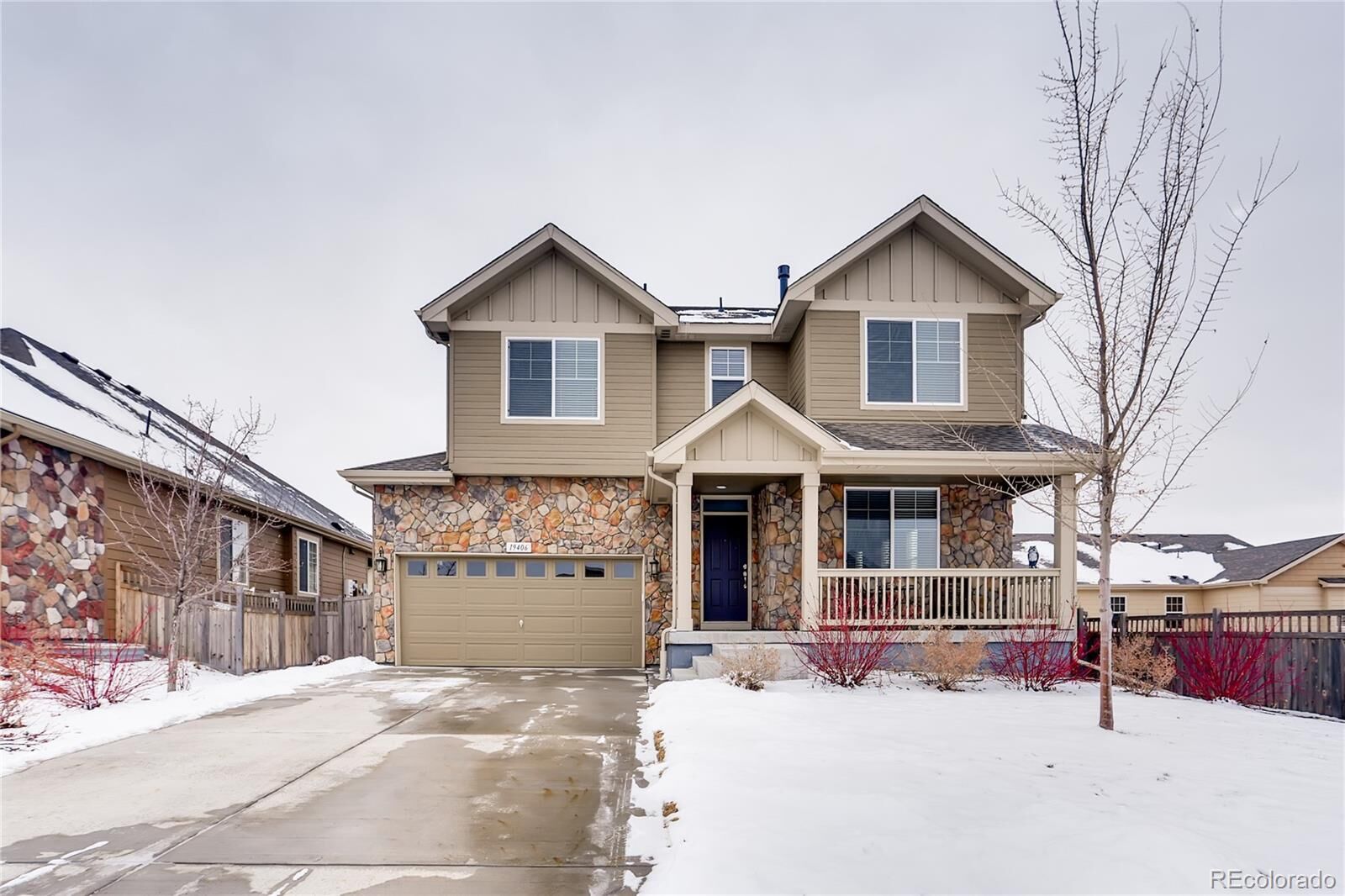 Property Photo: 19406 E 62nd Place CO 80019