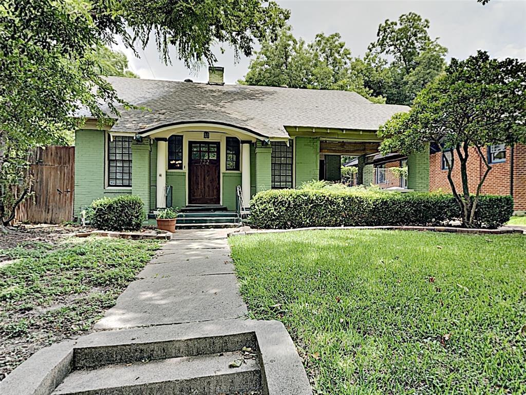 Property Photo: 722 Dumas Street TX 75214