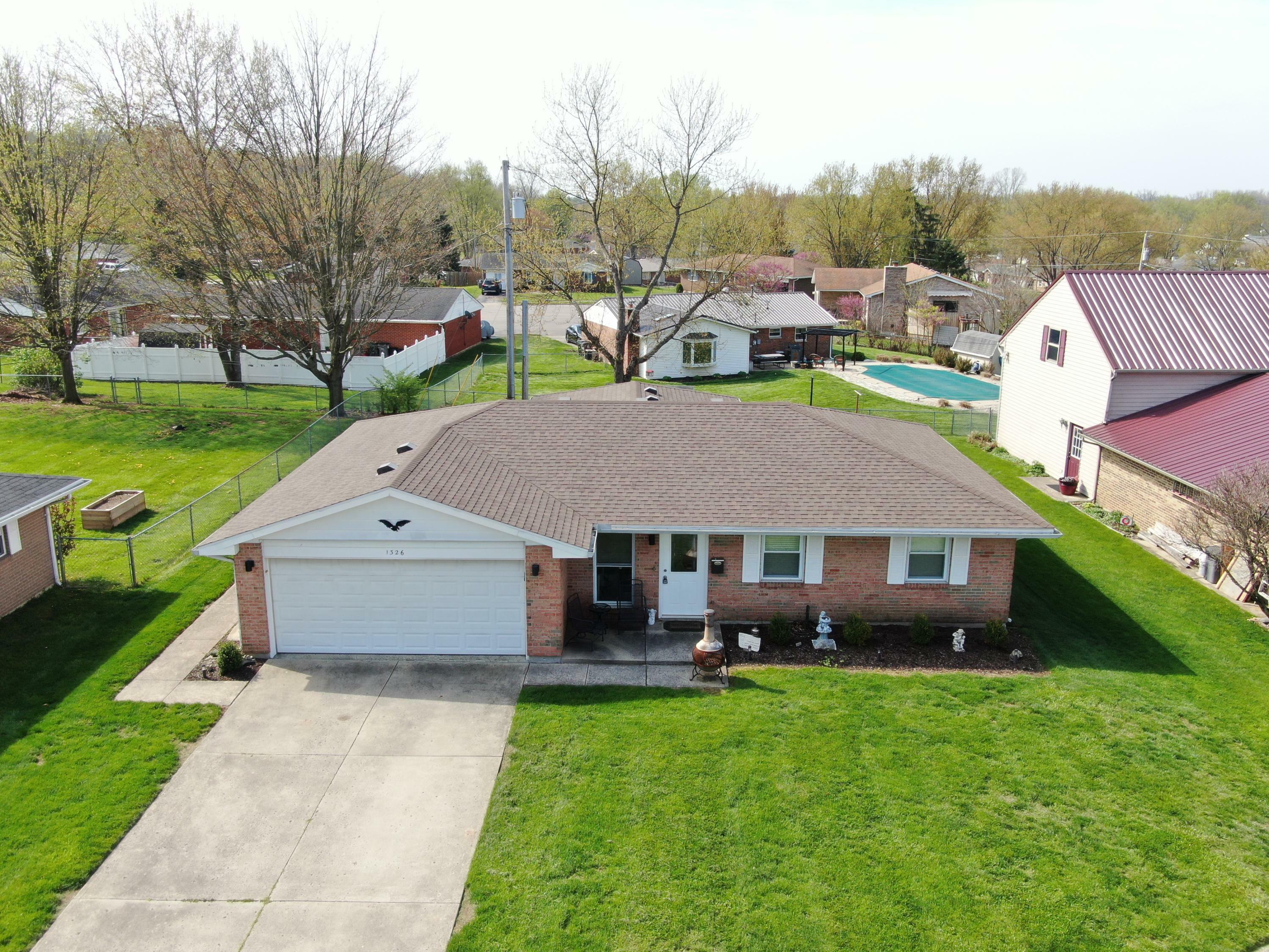 Property Photo:  1326 Custer Court  OH 45373 