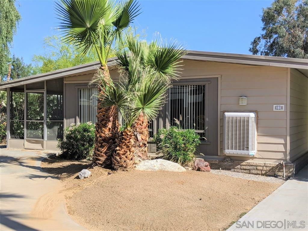 Property Photo:  1010 Palm Canyon Dr 51  CA 92004 