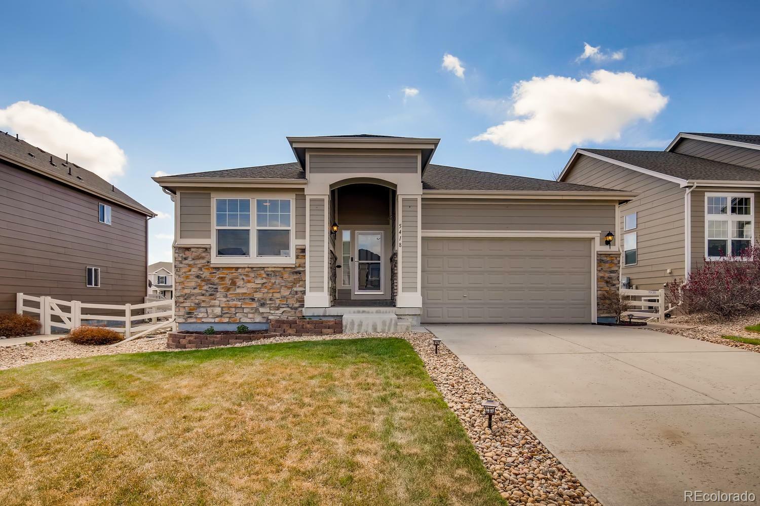 Property Photo:  5418 Fawn Ridge Way  CO 80104 