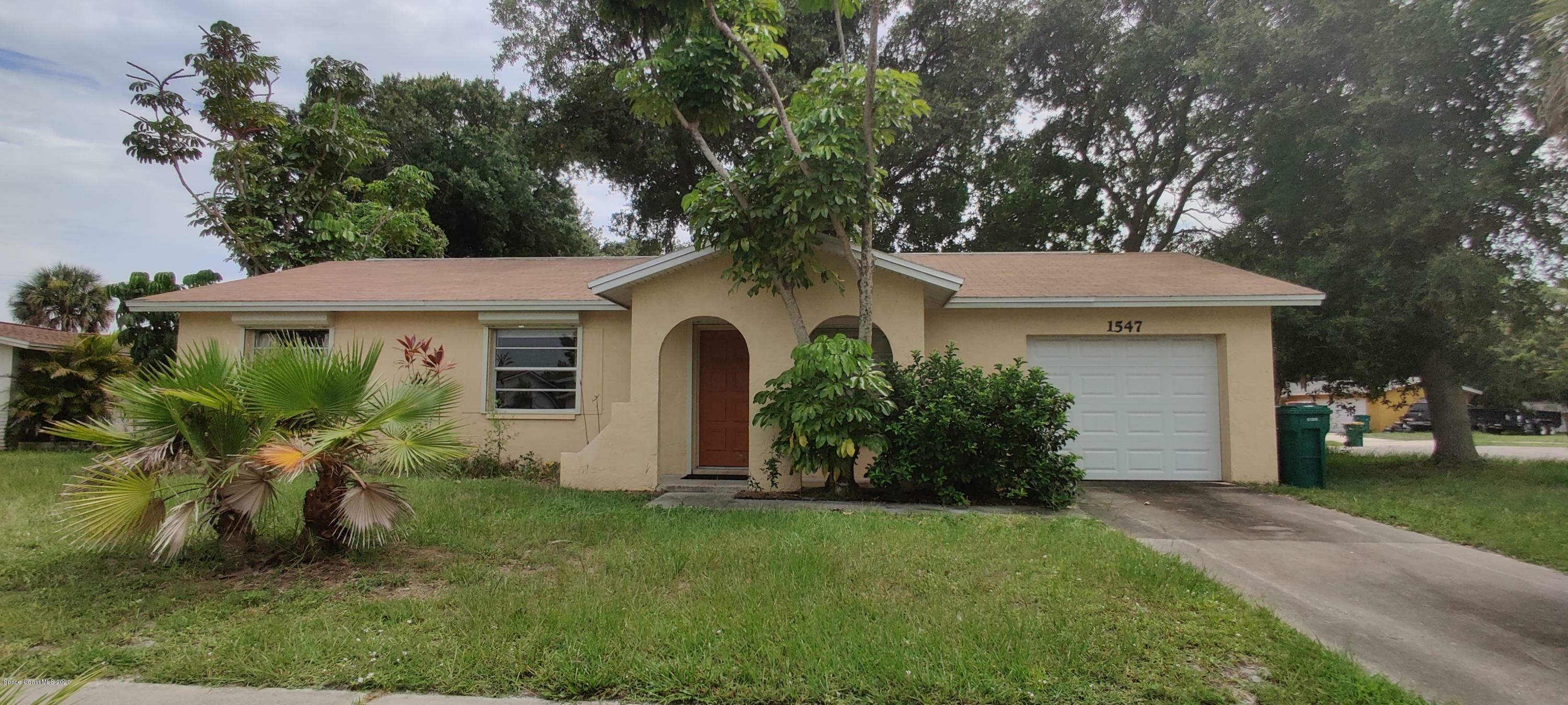 Property Photo: 1547 Caribbean Drive FL 32935