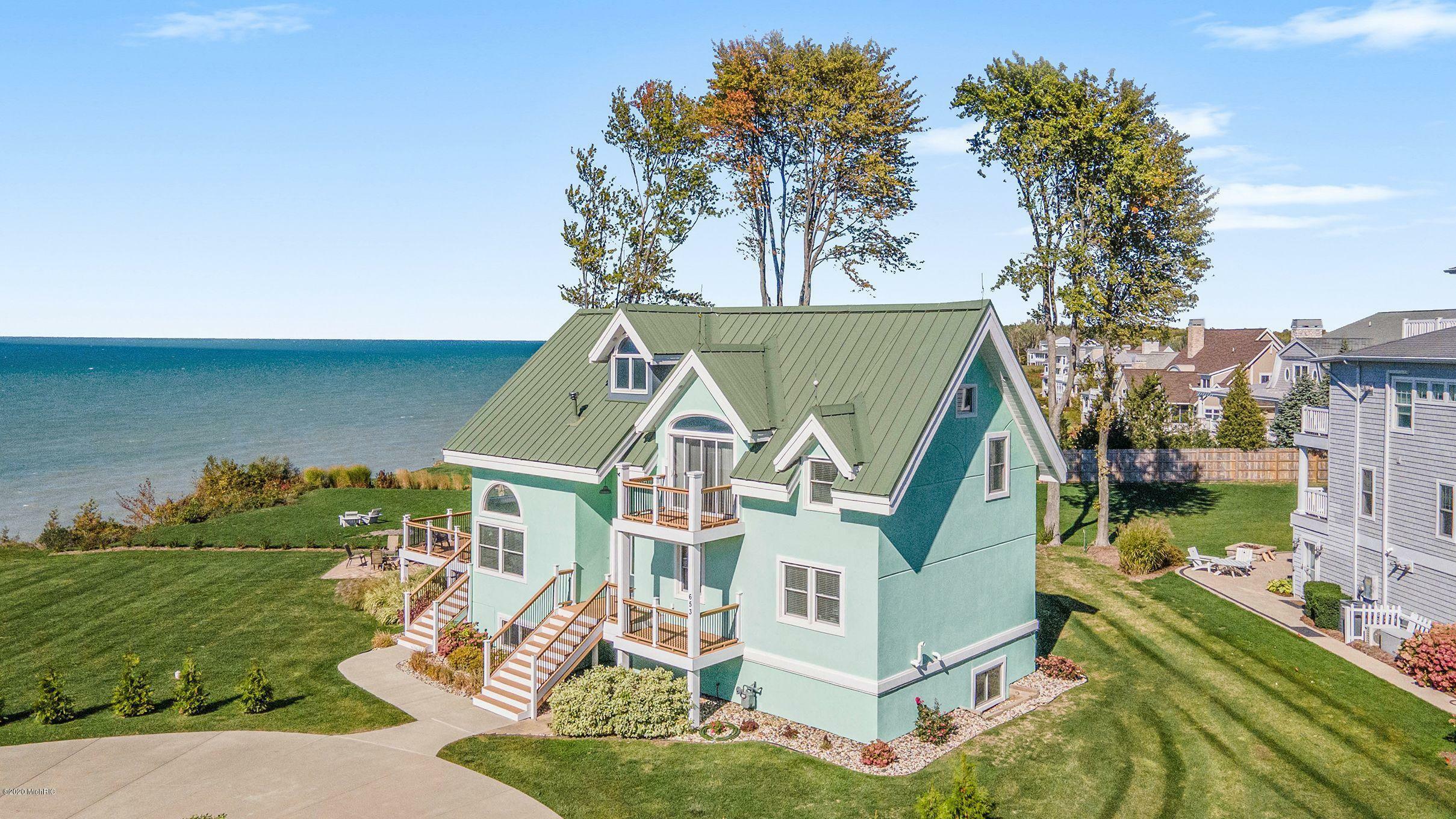 Property Photo:  653 Lakeshore Drive  MI 49090 