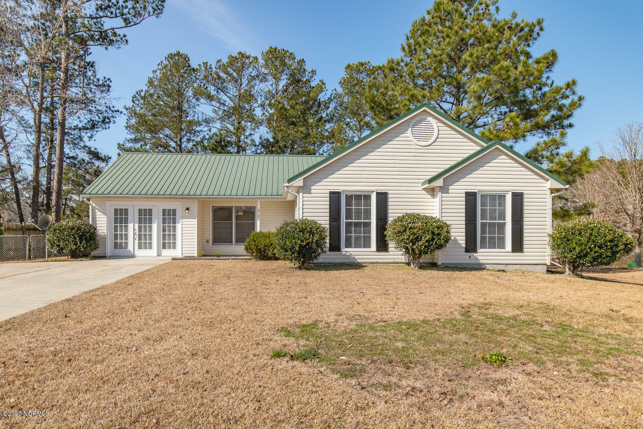 Property Photo:  210 Pebble Lane  NC 28546 