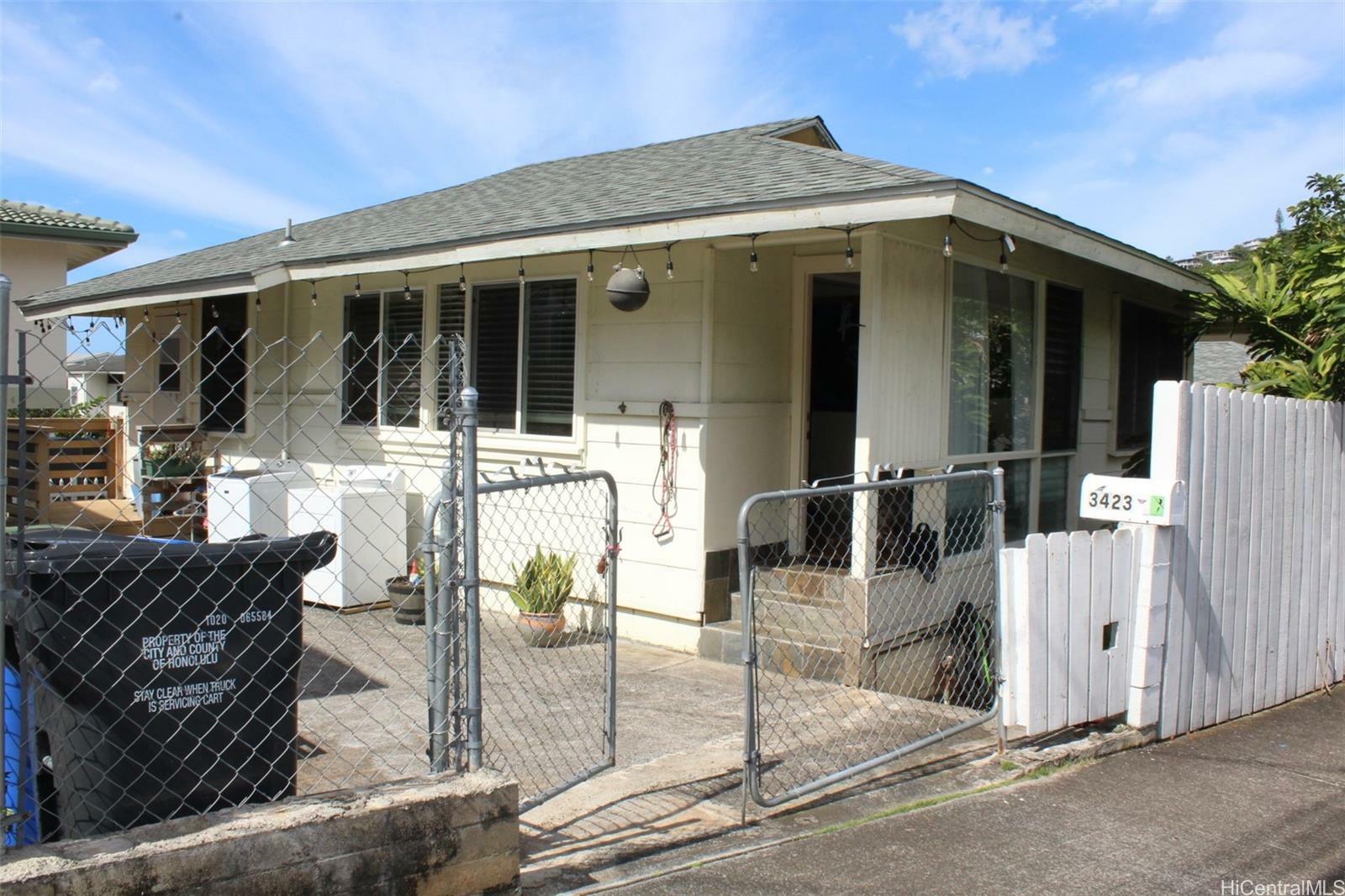 Property Photo:  3423 Paalea Street  HI 96816 