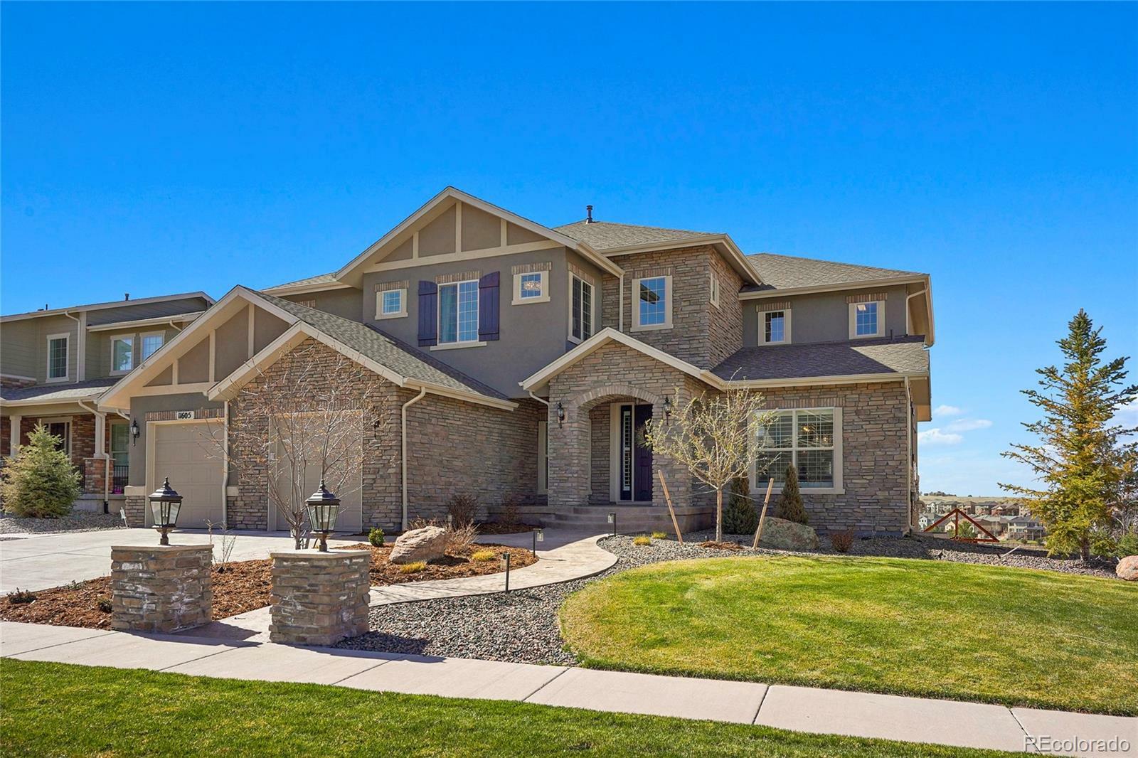 Property Photo: 11605 Pine Canyon Drive CO 80138