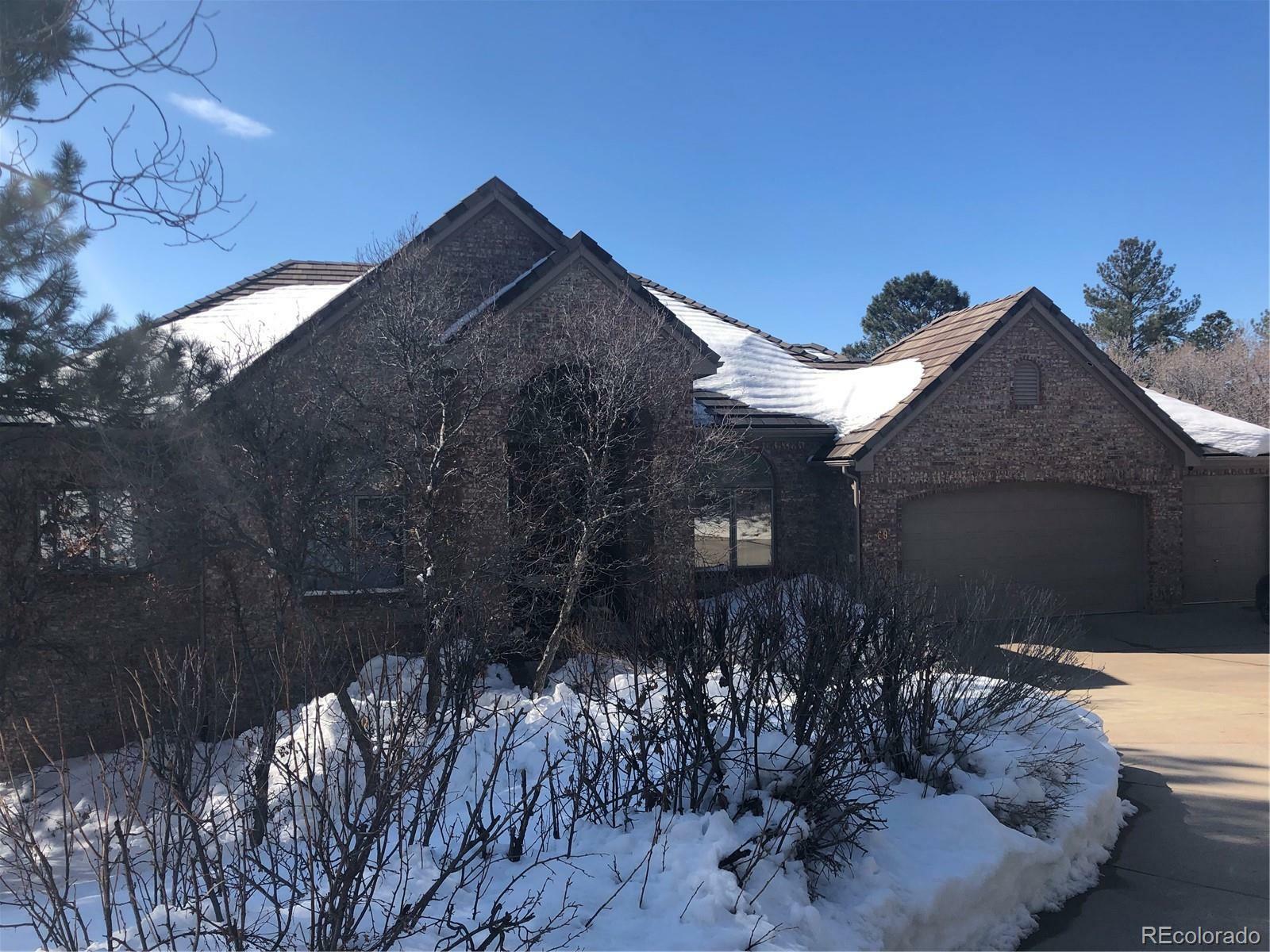 Property Photo: 869 Homestake Court CO 80108