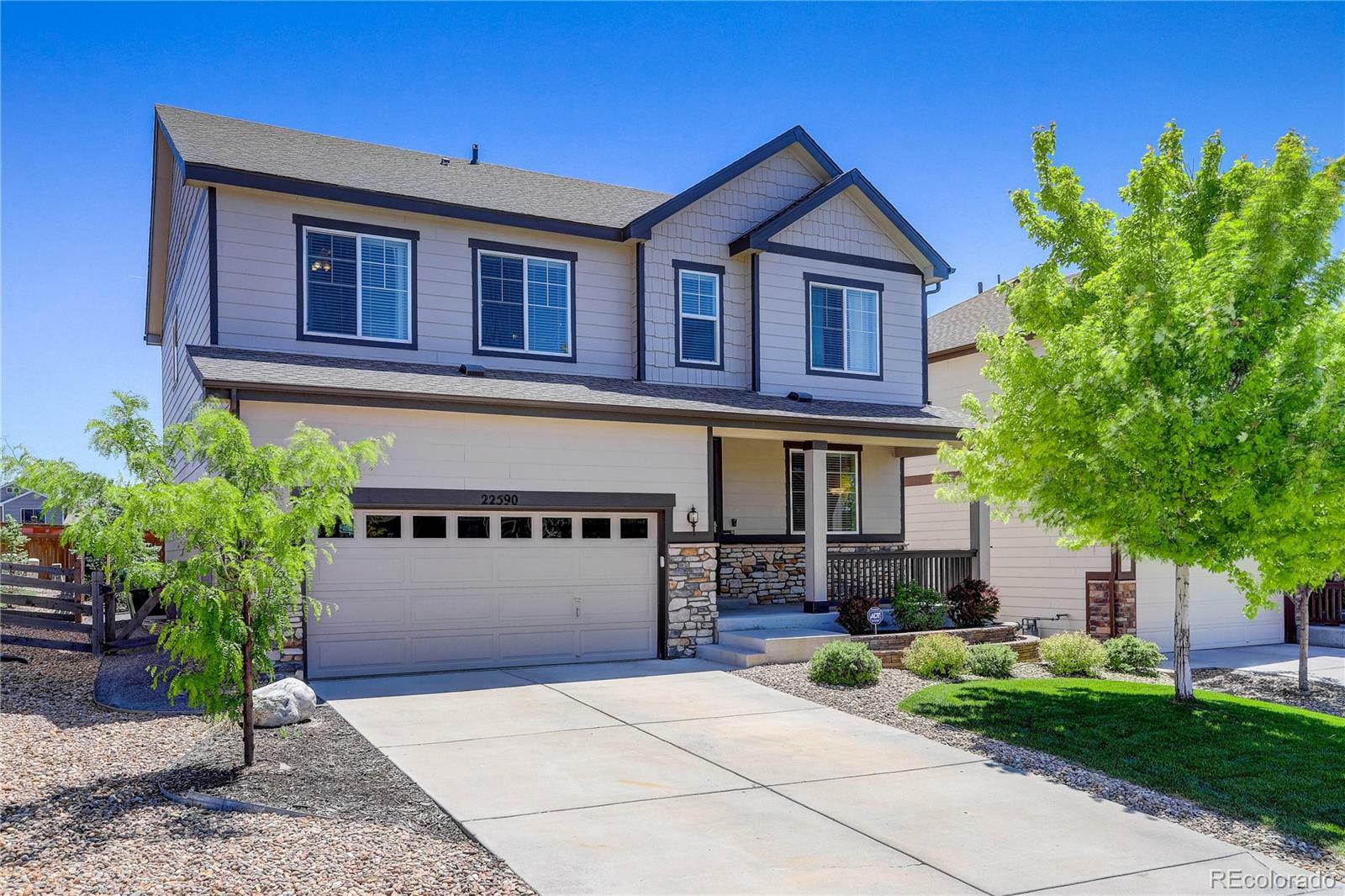Property Photo: 22590 E Bellewood Drive CO 80015