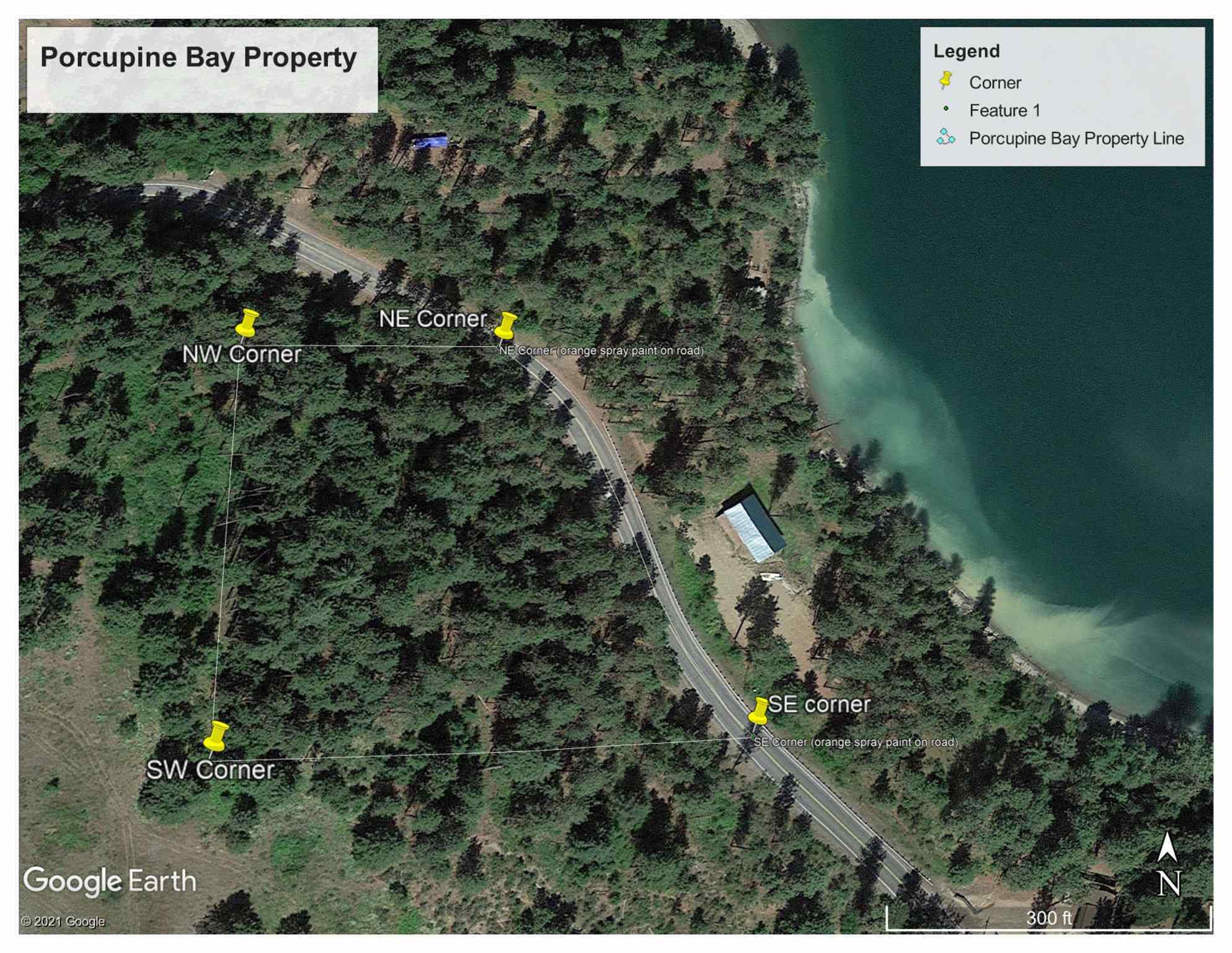 Property Photo: 43353 Porcupine Bay Rd N WA 99122