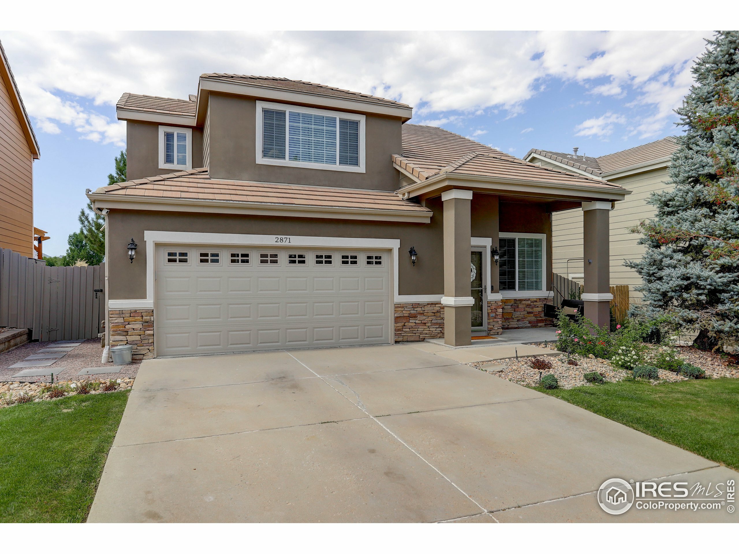 Property Photo: 2871 Castle Peak Ave CO 80027