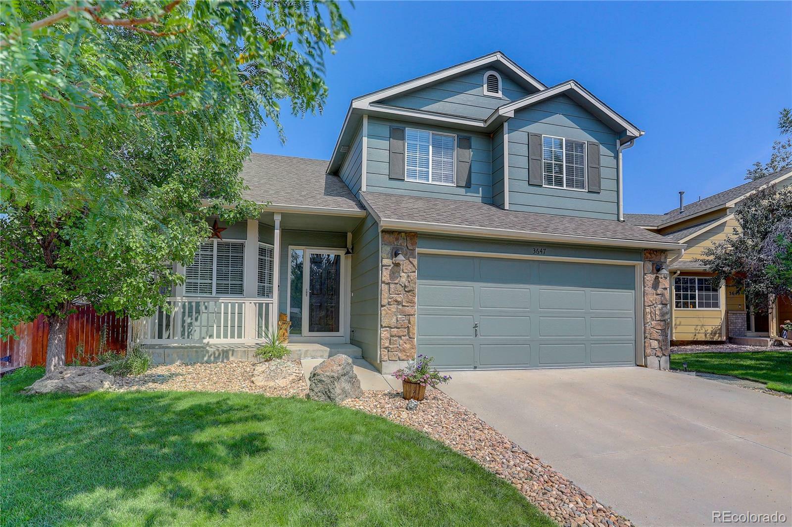Property Photo: 3647 Rawhide Circle CO 80104