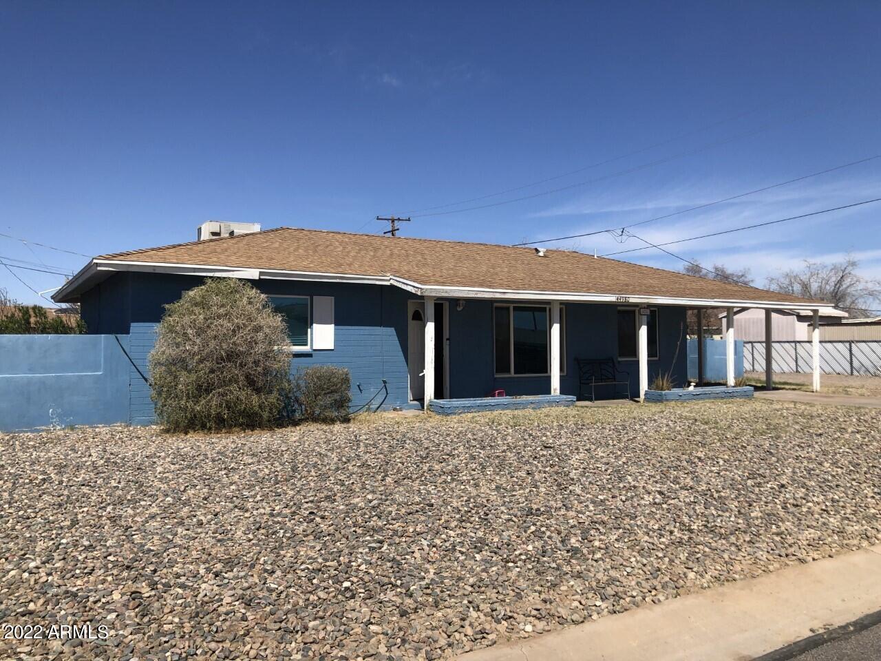Property Photo: 44980 W Fred Cole Lane AZ 85139
