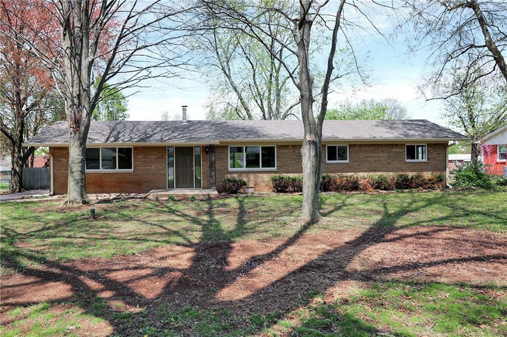 Property Photo: 100 E Cragmont Drive IN 46227