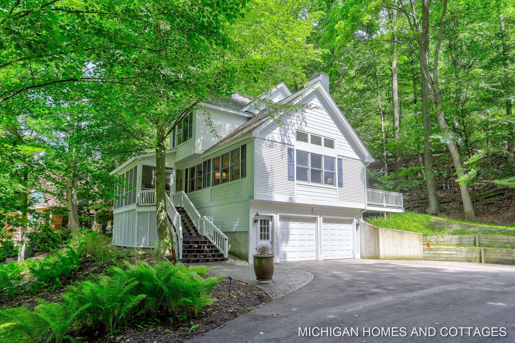 Property Photo:  6698 Forest Beach Drive  MI 49423 