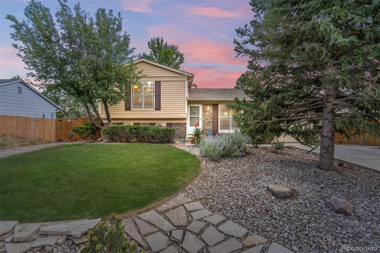 Property Photo: 11014 Brownstone Drive CO 80138