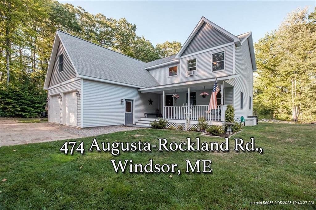 Property Photo:  474 Augusta Rockland Road  ME 04363 