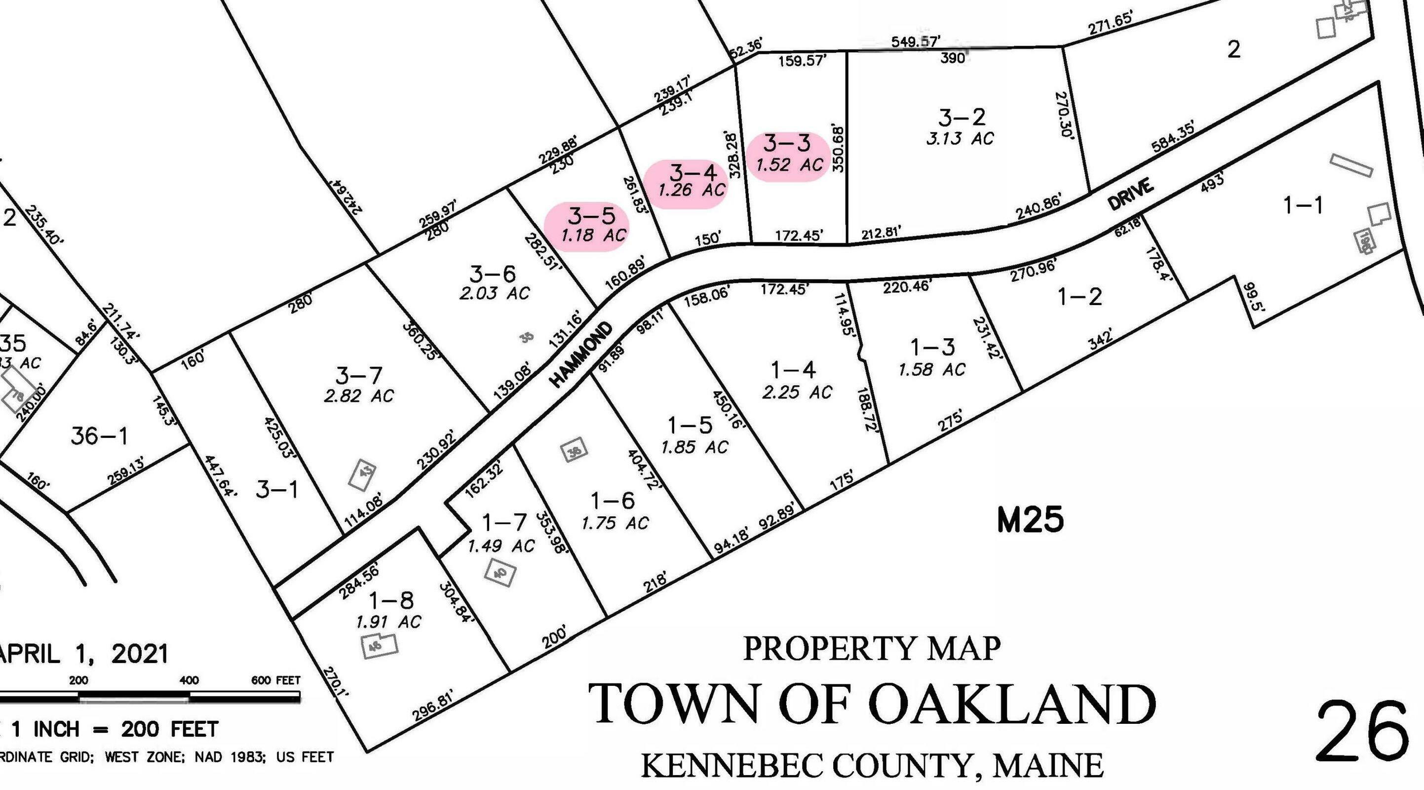 Property Photo:  Lot 3-4 Hammond Drive  ME 04963 