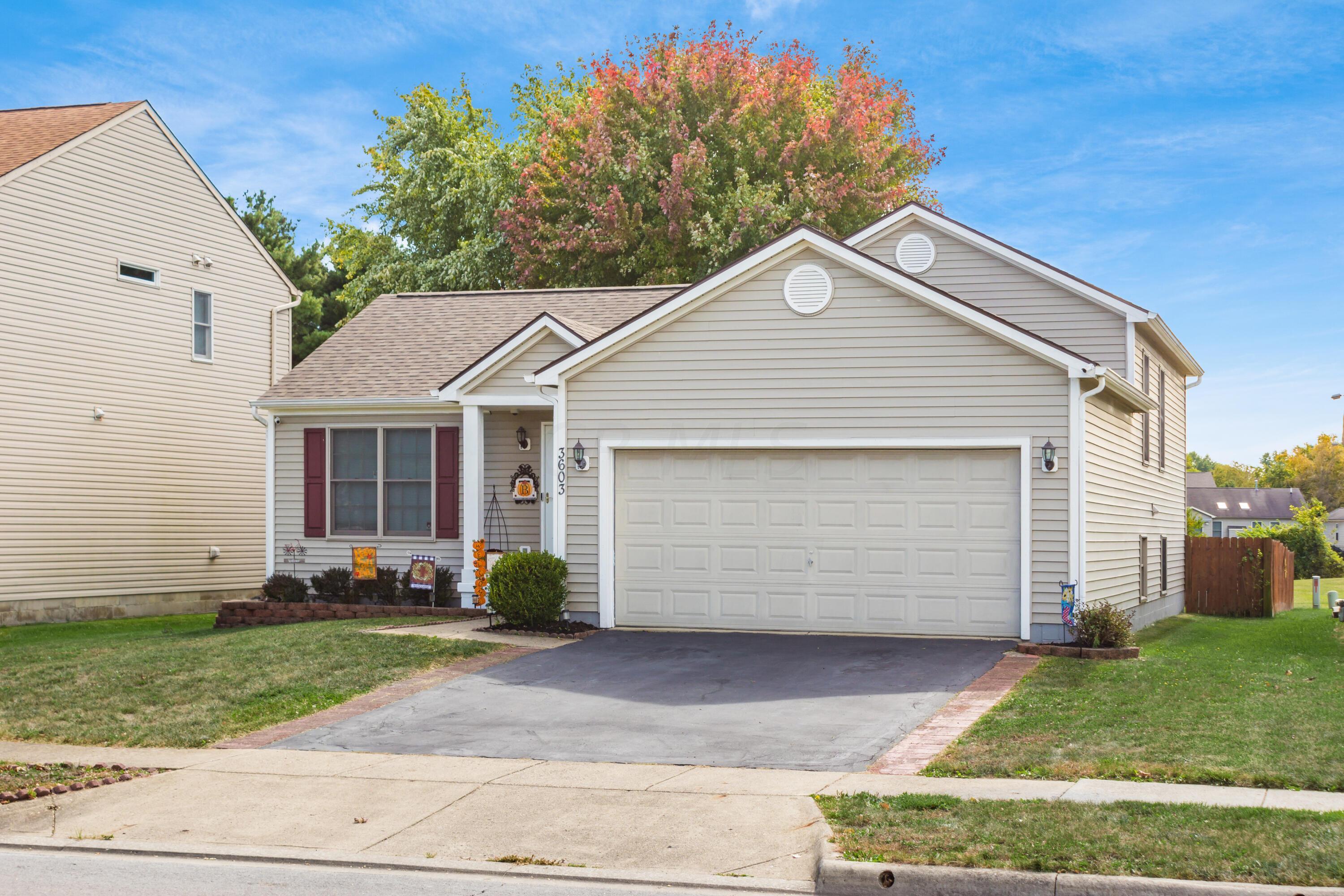 Property Photo:  3603 Cove Lake Lane  OH 43123 