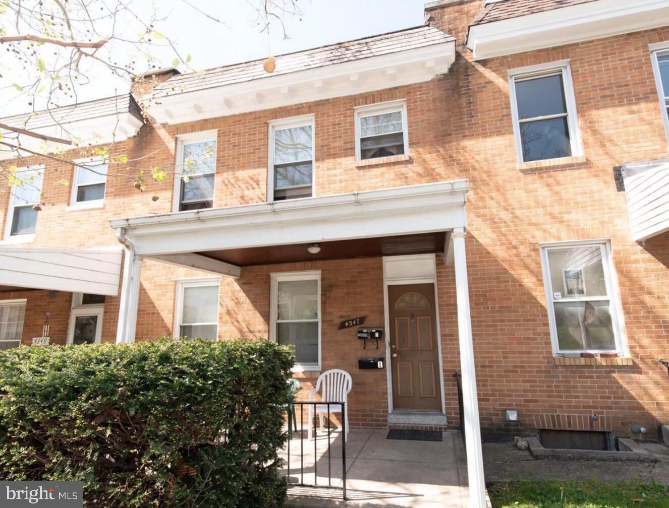 Property Photo: 4347 Shamrock Avenue MD 21206