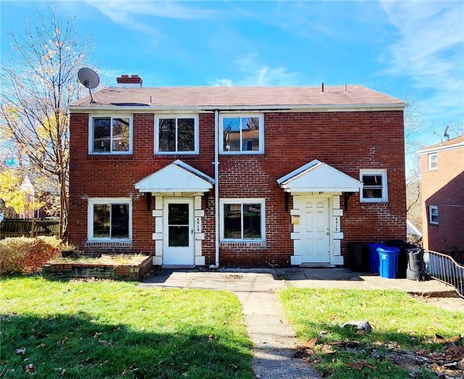 Property Photo:  4313-4315 Coleridge St  PA 15201 