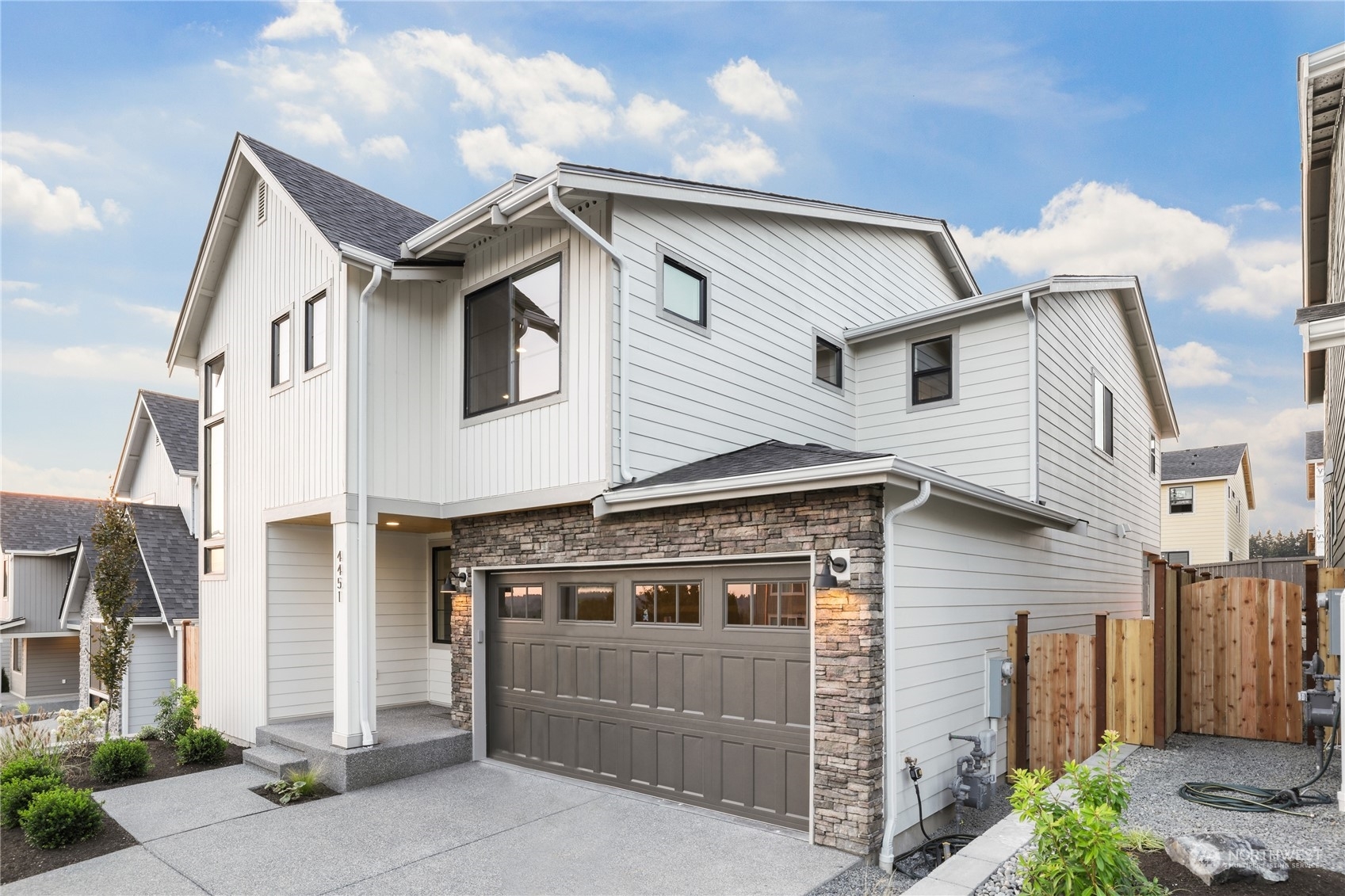 Property Photo: 4419 243rd Place SE Lot27 WA 98021