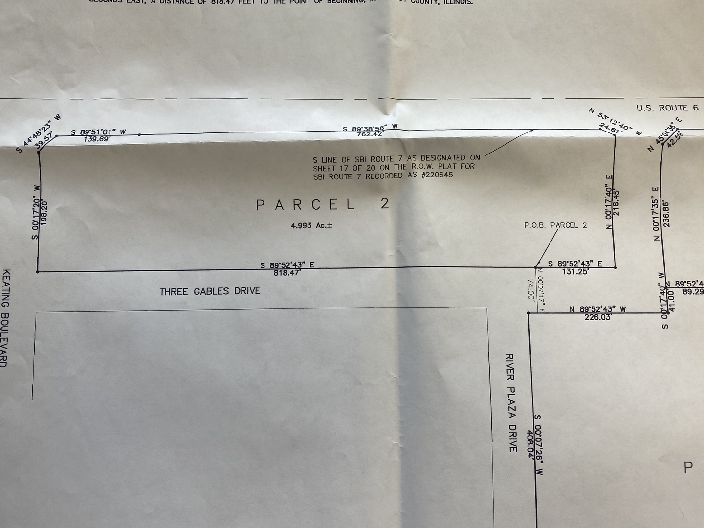 Property Photo:  Lot7 And Lot8 US Rte 6 Road  IL 60410 