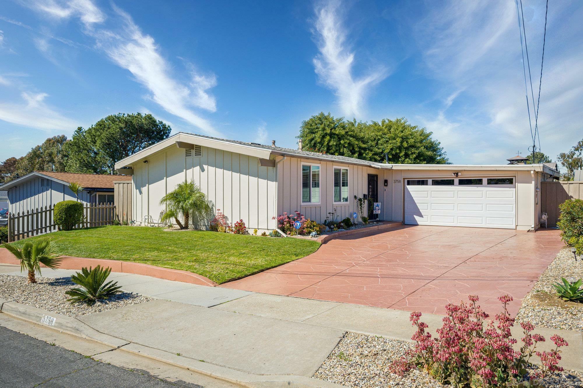 Property Photo:  3758 Mario Pl  CA 92111 