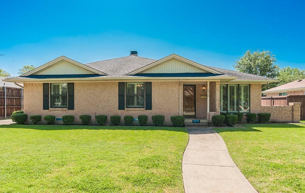 Property Photo: 6910 Sperry Street TX 75214