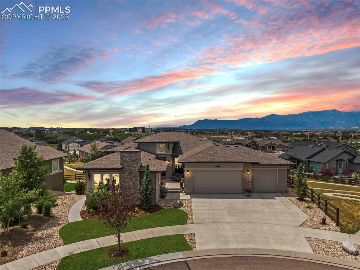 Property Photo:  10386 Rifle Falls Way  CO 80924 
