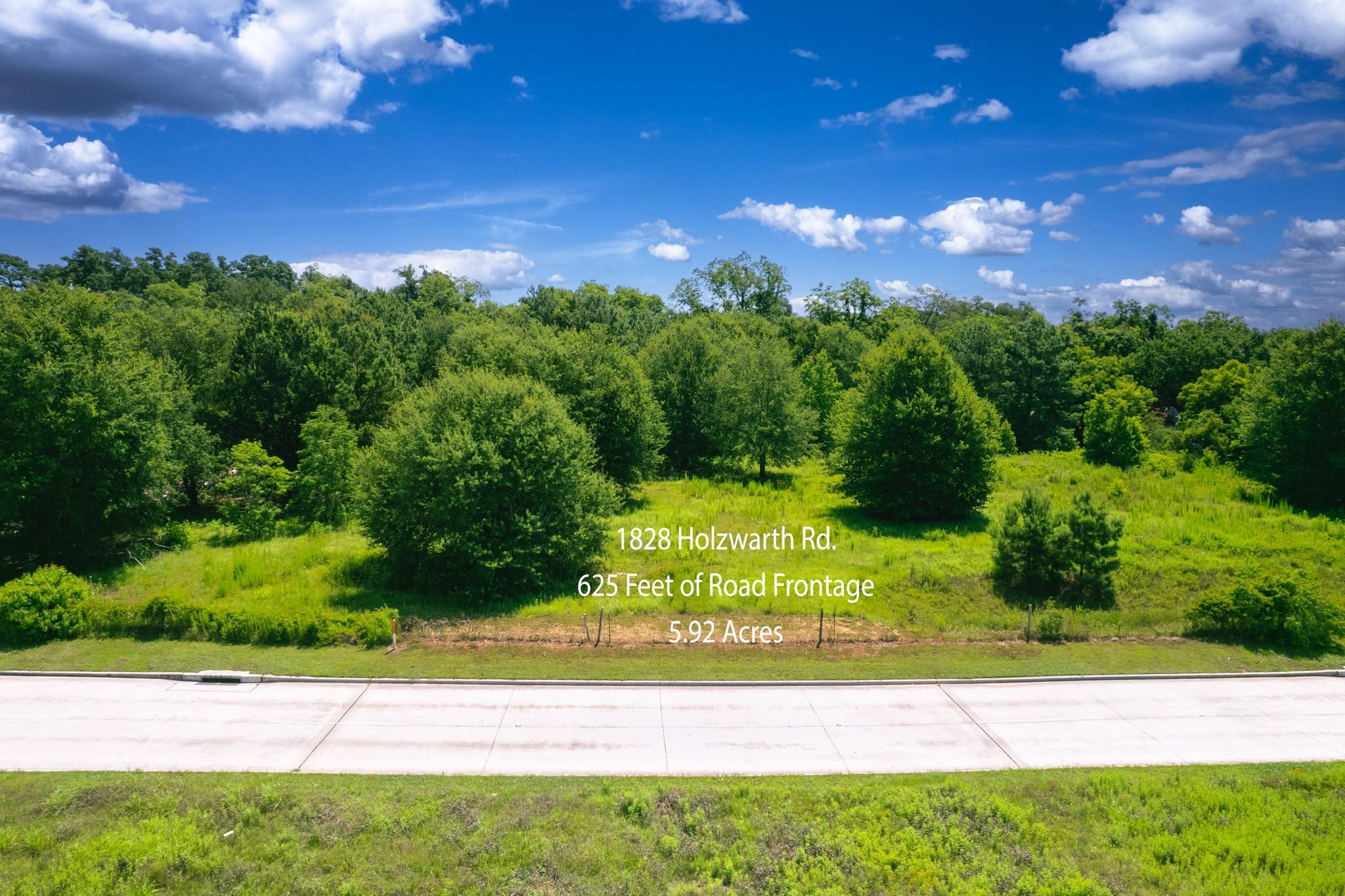 Property Photo:  1828 Holzwarth Road  TX 77388 