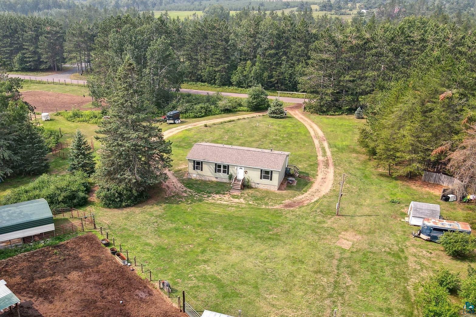 Property Photo:  8388 E Leusman Rd  WI 54873 