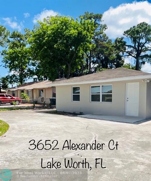 Property Photo: 3652 Alexander Ct FL 33463