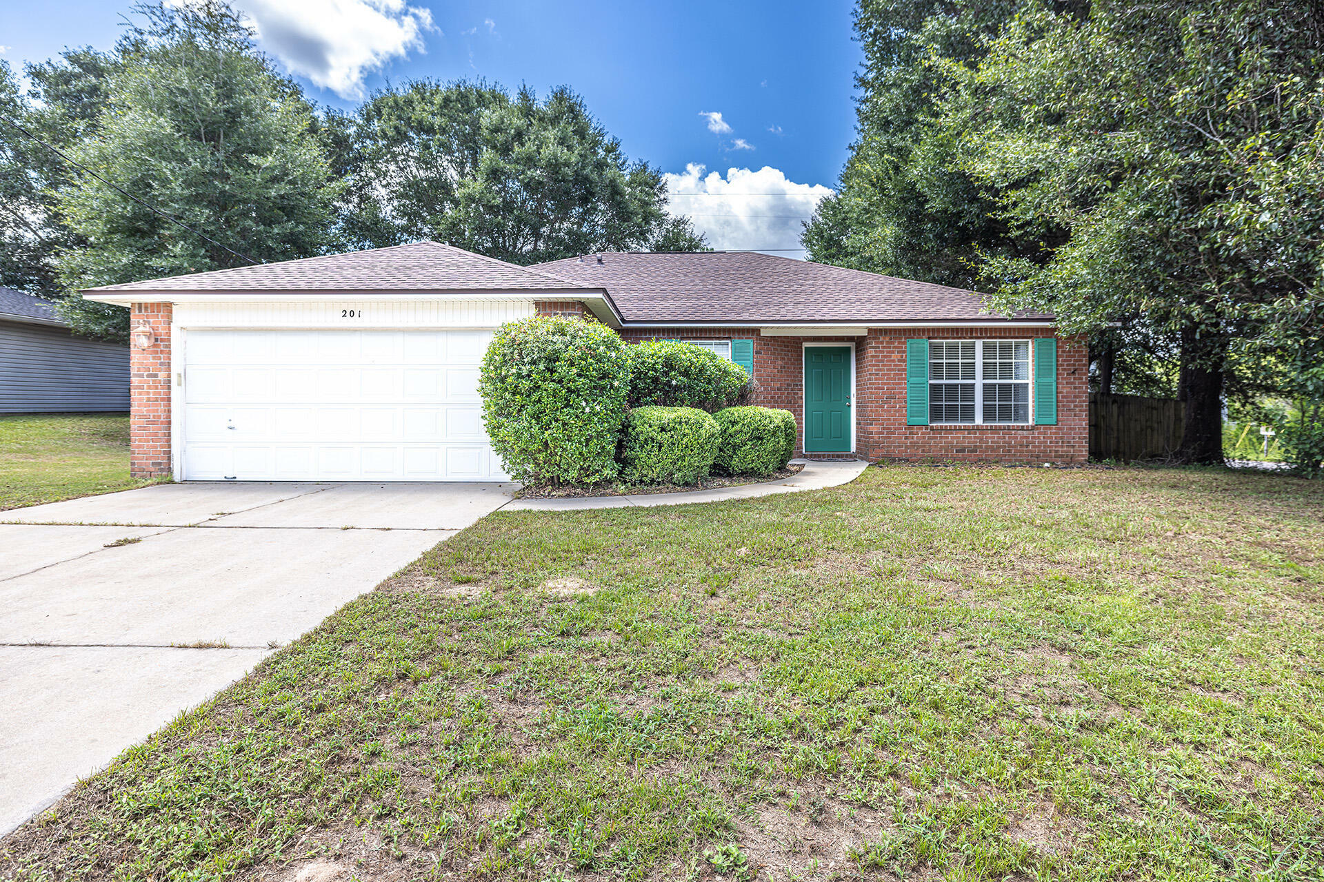 Property Photo: 201 Lustan Drive FL 32536