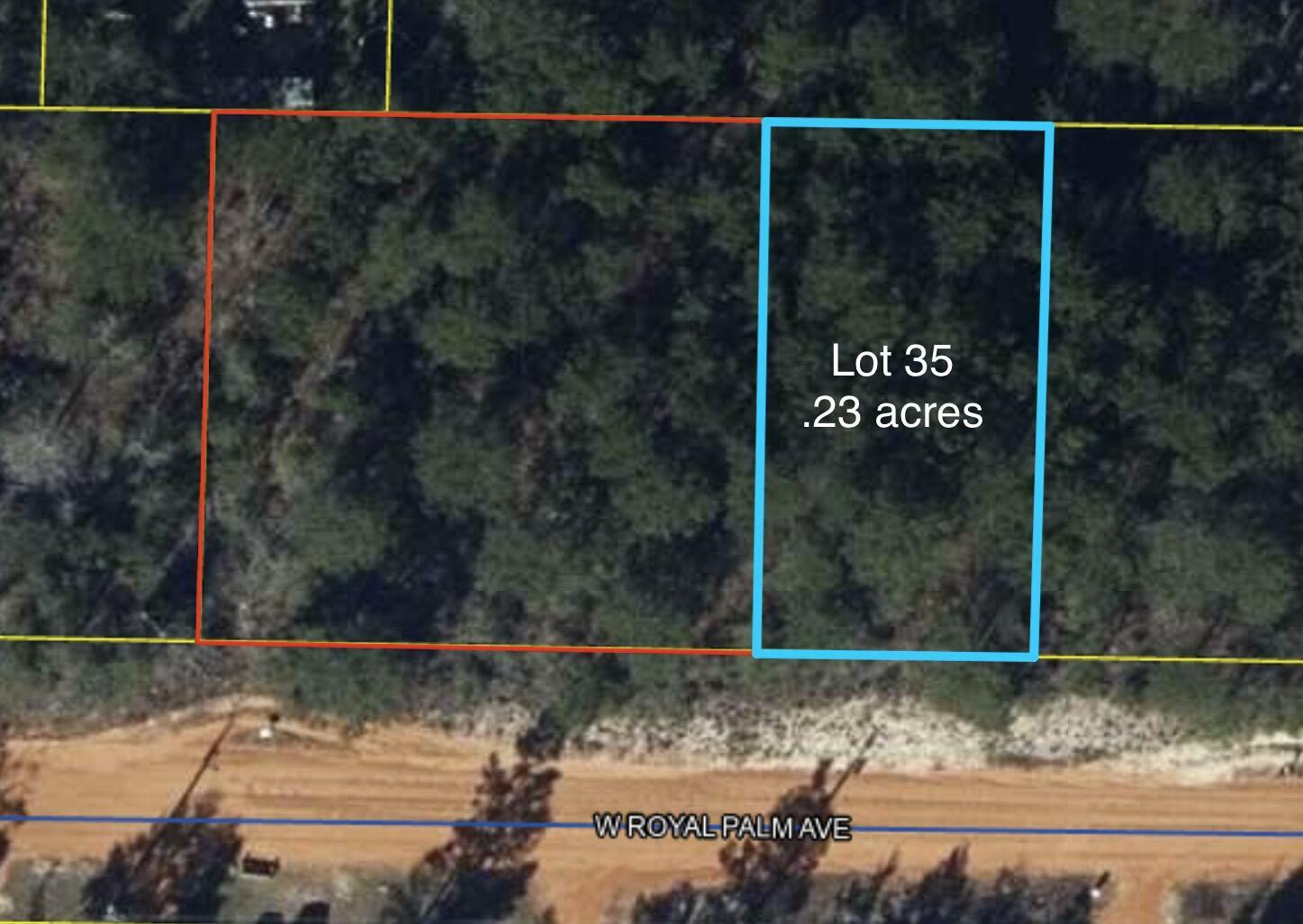 Property Photo:  Lot 35 W Royal Palm Avenue  FL 32433 