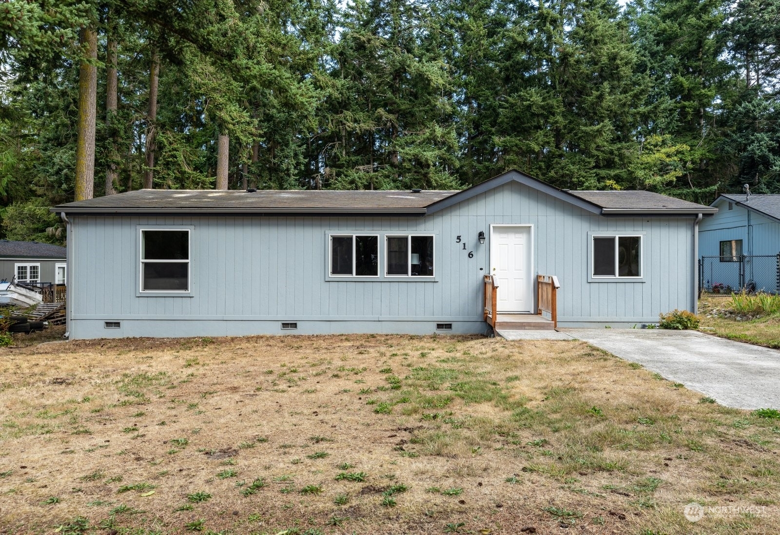 Property Photo:  516 W Ocean View Drive  WA 98277 