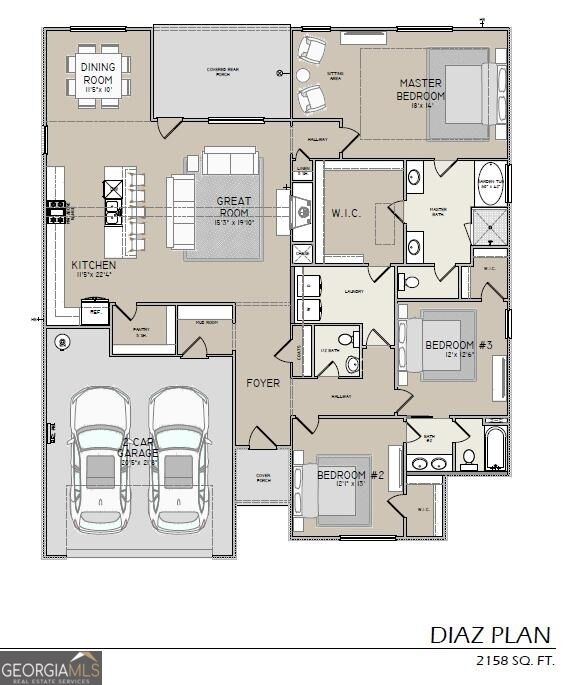 Property Photo: 8881 Callaway Drive Lot 77 - Diaz GA 30187