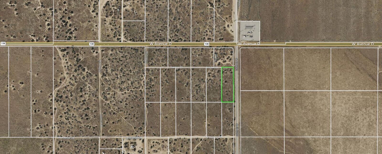 Property Photo:  0 W 210th &Amp Ave D1  CA 93536 